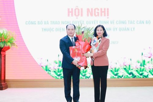 Chuẩn y ông Nguyễn Anh Dũng giữ chức Phó Bí thư Huyện ủy Đông Anh