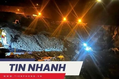 TIN NHANH: 8 người thương vọng vụ sạt lở mỏ than, 100 người đang tìm kiếm nạn nhân mất tích