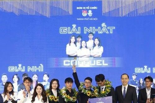 Sinh viên Đại học Bách khoa Hà Nội giành giải Nhất cuộc thi Bệ phóng khởi nghiệp