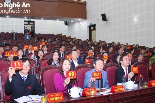 HĐND thành phố Vinh thông qua 9 nghị quyết kinh tế - xã hội