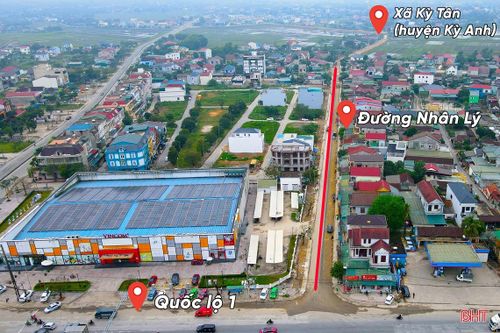 Người dân vui mừng khi đường liên huyện sắp 'thay áo mới'