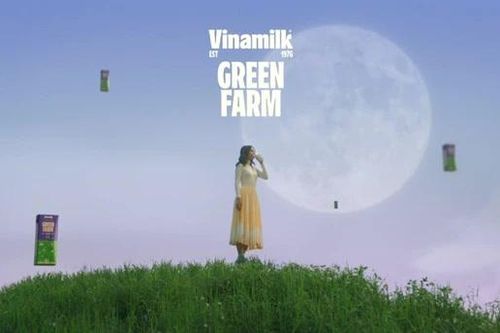 Vinamilk gây chú ý với quảng cáo dòng sữa tươi cao cấp Green Farm