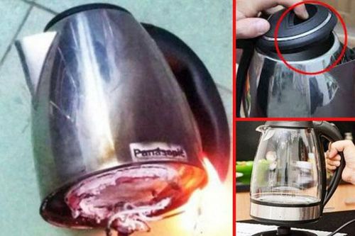 Dùng ấm siêu tốc kiểu này vừa 'đốt' tiền điện vừa nguy hại tính mạng cả nhà