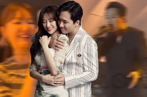 Trấn Thành hát trong đám cưới Diễm My 9x, Hari Won có hành động gây chú ý dành cho ông xã