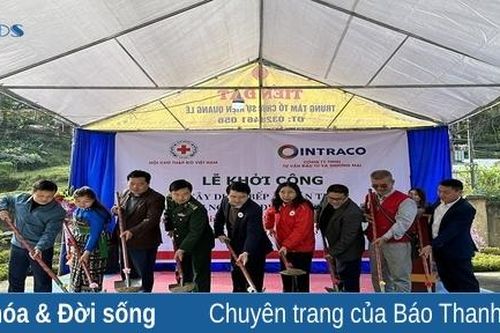 Khởi công xây dựng công trình bếp ăn - trường mầm non Sơn Điện 1