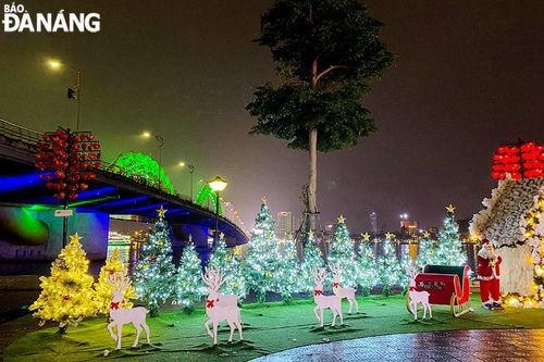 Nhiều mô hình check-in chào đón năm mới 2024