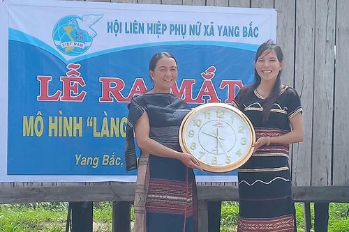 Đak Pơ nhân rộng 'Thôn, làng phụ nữ kiểu mẫu'