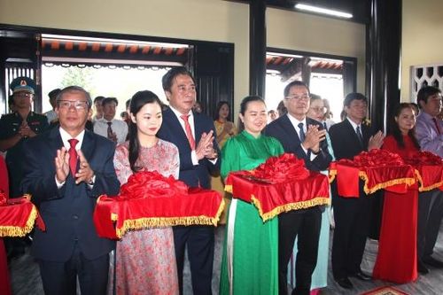 Khánh thành Đền thờ liệt sĩ tại Nghĩa trang liệt sĩ Cam Ranh