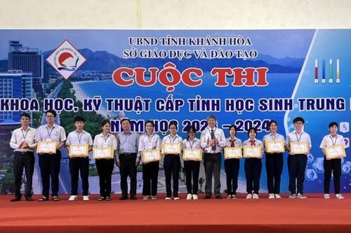 Cuộc thi Khoa học kỹ thuật học sinh trung học cấp tỉnh năm học 2023 - 2024: 74 dự án đạt giải