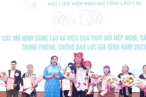 Xã Phú Nhuận giành giải Nhất tại Hội thi các mô hình sáng tạo và hiệu quả thay đổi nếp nghĩ, cách làm trong phòng, chống bạo lực gia đình năm 2023