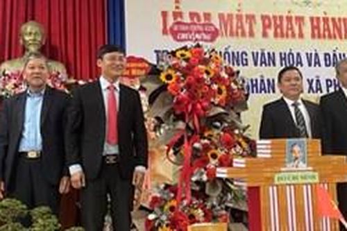 Ra mắt Lịch sử Đảng bộ xã Phú Thanh