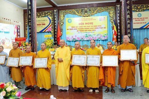 Bình Thuận: Ban Hoằng pháp GHPGVN tỉnh tổng kết hoạt động năm 2023 và triển khai Phật sự sắp tới