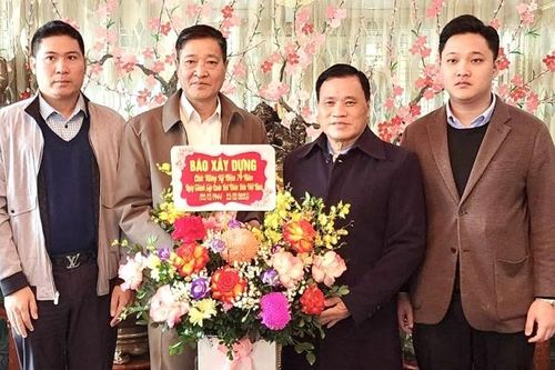 Báo Xây dựng chúc mừng Hiệp hội VAIDE nhân 79 năm thành lập Quân đội Nhân dân Việt Nam