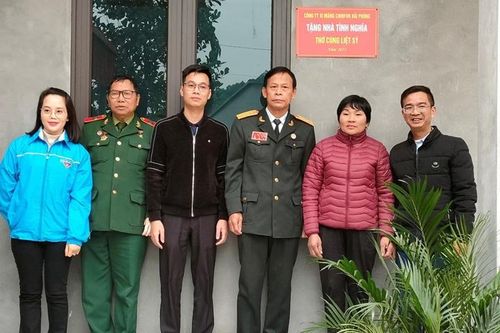 Thành phố Yên Bái: Khánh thành, bàn giao nhà tình nghĩa cho thân nhân liệt sỹ tại xã Tân Thịnh