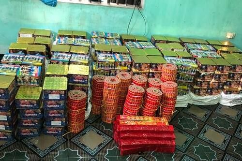 Công an TP.Hà Nội bắt giữ nhóm đối tượng tàng trữ, vận chuyển gần 1 tấn pháo