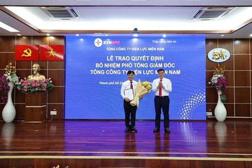 Tổng Công ty Điện lực miền Nam (EVNSPC) có 2 Phó Tổng Giám đốc mới