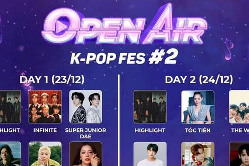 Dừng tổ chức Đại nhạc hội K-Pop Festival Open Air #2 tại Mỹ Đình