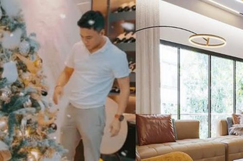 Nghỉ việc ở Nhà hát đi bán xe, Hồng Đăng vẫn hạnh phúc tự tay decor 'góc sống ảo' trong nhà đón Noel