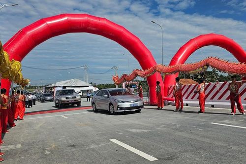 Thông xe dự án đường Vành đai TP Tân An