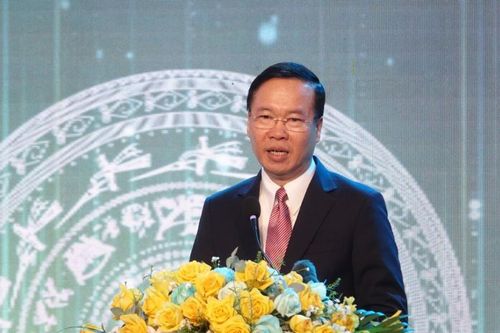 Chủ tịch nước Võ Văn Thưởng dự Lễ kỷ niệm 10 năm thành lập VSIP Quảng Ngãi