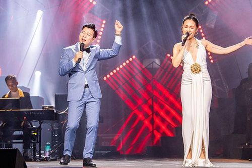 Nguyên Hà tạo điểm nhấn thú vị trong liveshow 'Quê hương' của Vũ Thắng Lợi