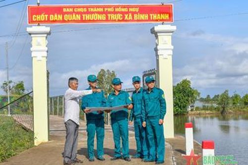 TP Hồng Ngự (Đồng Tháp): Phát huy vai trò tổ tự quản đường biên, mốc quốc giới