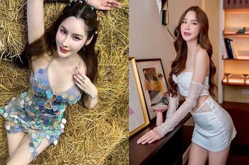 Hot girl diện đồ gợi cảm, tạo dáng bên đống rơm gây chú ý