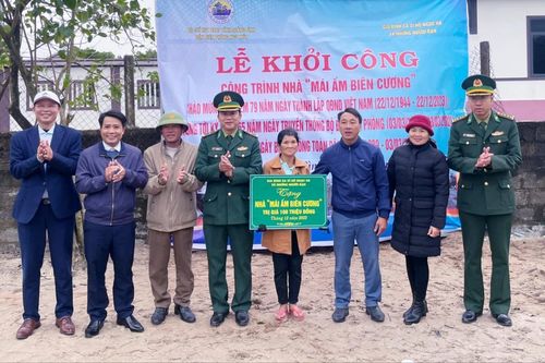 Khởi công xây dựng nhà 'Mái ấm biên cương' cho phụ nữ nghèo nơi biên giới