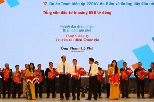 Kiên Giang hợp tác với EVNNPT xây dựng Trạm biến áp 220kV An Biên và đường dây đấu nối