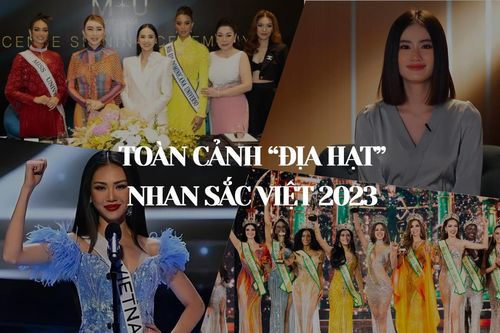 Toàn cảnh nhan sắc Việt 2023: MUVN - MWVN 'thổi bùng' tranh cãi, đăng cai thành công 2 cuộc thi quốc tế