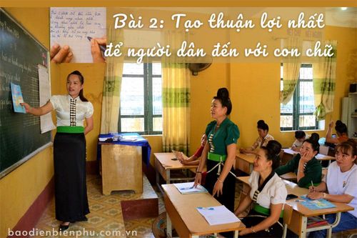 Bài 2: Tạo mọi thuận lợi để người dân đến với con chữ