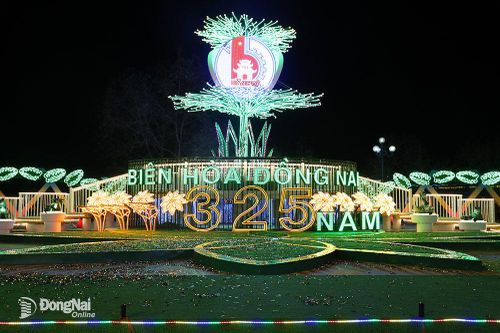 Xem 'Con đường ánh sáng' đầu tiên của Đồng Nai tại phố đi bộ Nguyễn Văn Trị