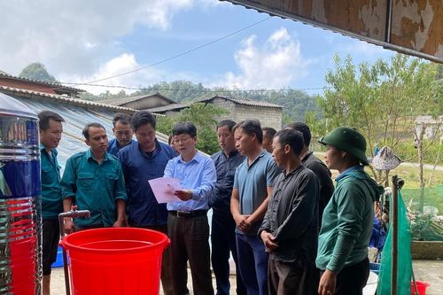 Nâng cao chất lượng nước sinh hoạt cho người dân nông thôn
