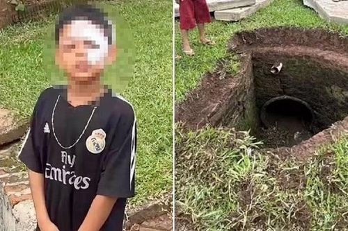 Cậu bé rơi xuống cống trong mưa lớn, trôi hơn 300m vẫn sống sót thần kỳ