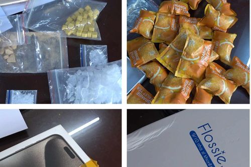 Ngụy trang lượng lớn ma túy, 'nước vui' trong hộp điện thoại iPhone để tiêu thụ