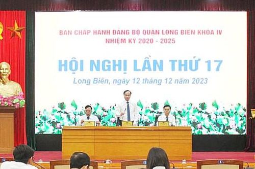 Quận Long Biên: Vững chắc từ khâu 'then chốt', thúc đẩy phát triển mọi mặt