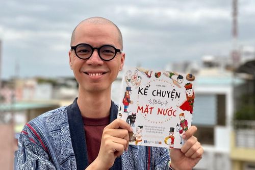 Hành trình 4 năm vẽ tranh kể chuyện nghệ thuật rối nước của họa sĩ trẻ