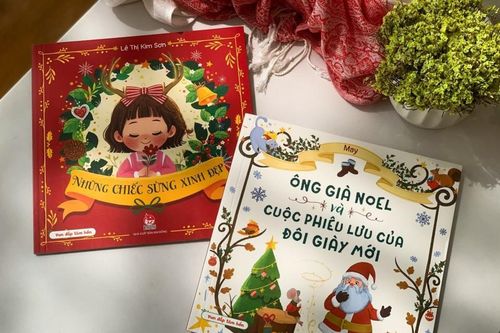 Đón Giáng sinh cùng trang sách