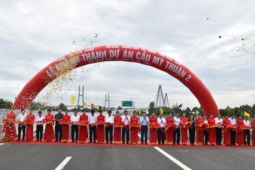 Khánh thành dự án cầu Mỹ Thuận 2
