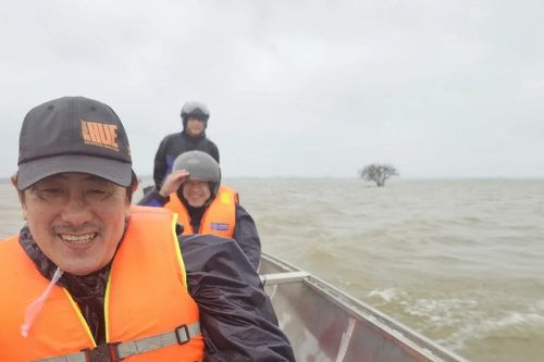 Giáng sinh an lành ở rốn lũ Hội Điền
