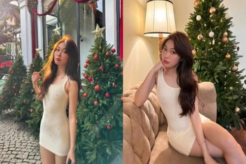 Dàn hot girl mạng xã hội khoe ảnh Giáng sinh đẹp đến nao lòng