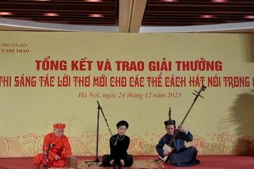 Nuôi dưỡng, phát triển di sản ca trù trên địa bàn Hà Nội