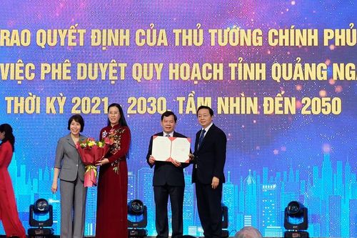 Phó Thủ tướng Trần Hồng Hà: Quy hoạch tạo xung lực mới để tỉnh Quảng Ngãi tăng tốc phát triển