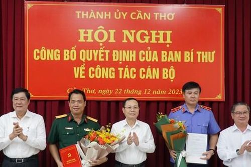Ban Bí thư Trung ương Đảng chỉ định nhân sự 2 tỉnh, thành