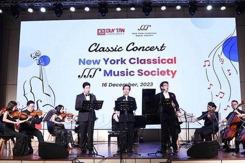 Dạ tiệc âm nhạc của Hiệp hội Âm nhạc Cổ điển New York tại ĐH Duy Tân