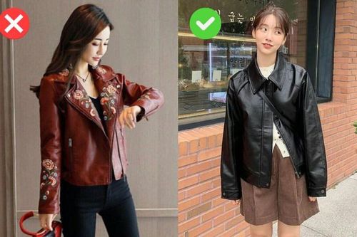 Áo khoác da đang hot nhưng 4 kiểu nàng không nên mua