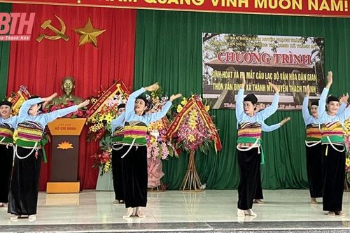 Thành Mỹ quan tâm gìn giữ văn hóa Mường