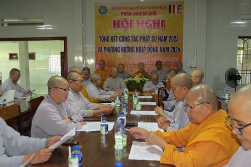 Phân ban Ni giới tỉnh Bình Thuận tổng kết Phật sự năm 2023