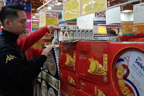 Doanh nghiệp nội tự tin làm chủ thị trường bánh kẹo Tết