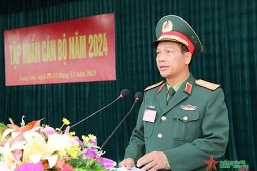 Quân khu 1 khai mạc tập huấn cán bộ năm 2024